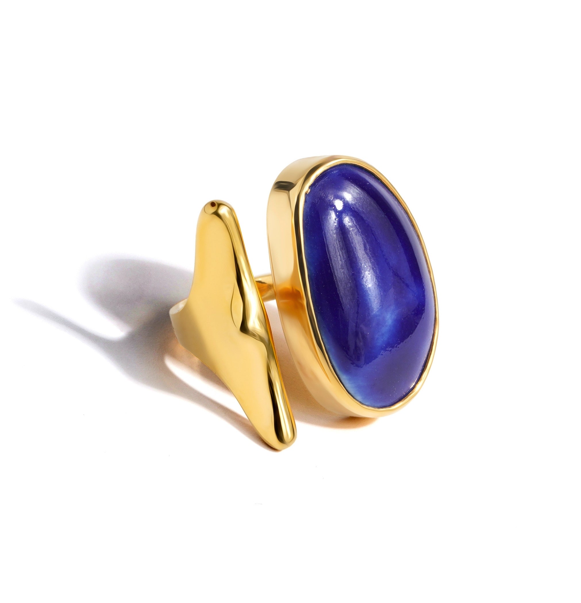 Ring Fin Color Fin Tulip Ring, Marine – House Of Fou