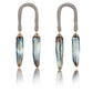 Alter Horseshoe Earrings With Twigs