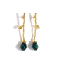 Bloom Earrings, Forest