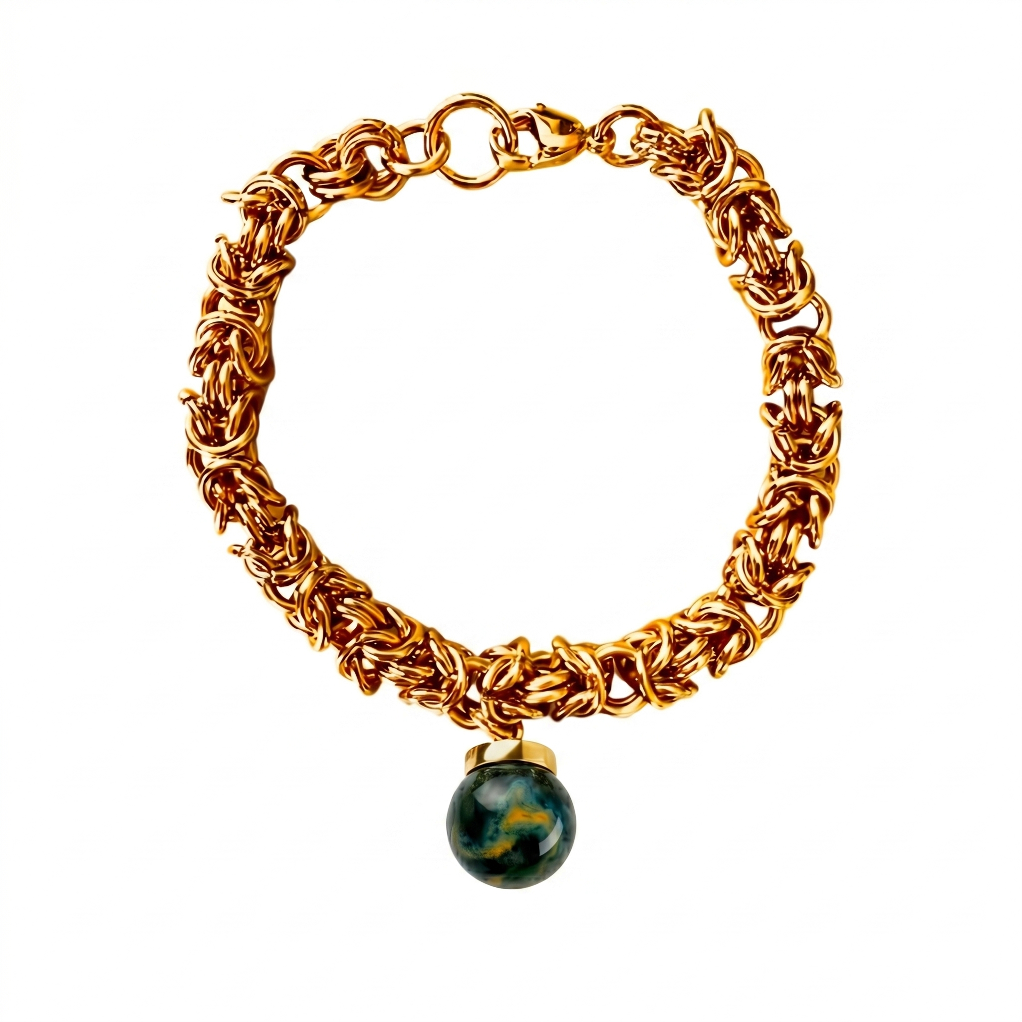 Tulip Charm Bracelet, Forest