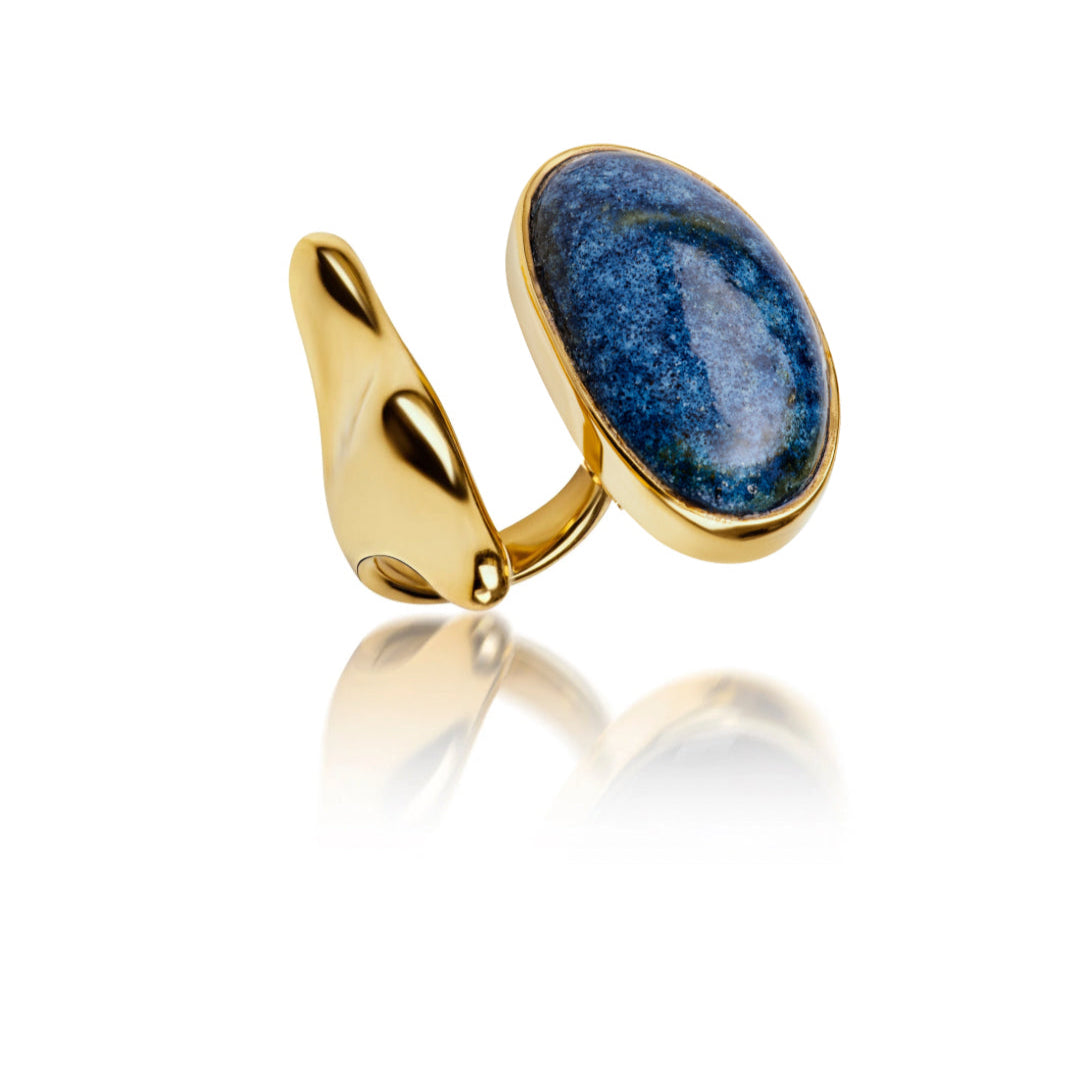 Ring Fin Color Fin Tulip Ring, Sea – House Of Fou